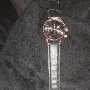 Stylish Black and Brown Watch